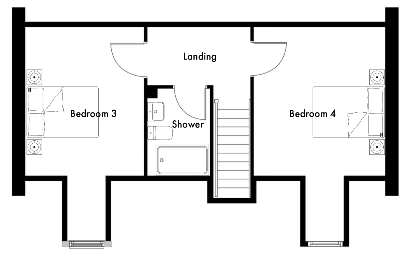 Second Floor floorplan