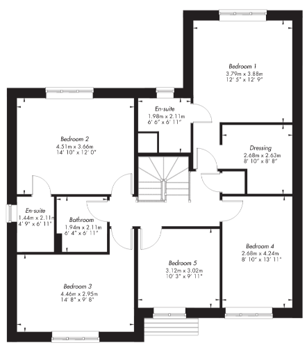 First Floor floorplan