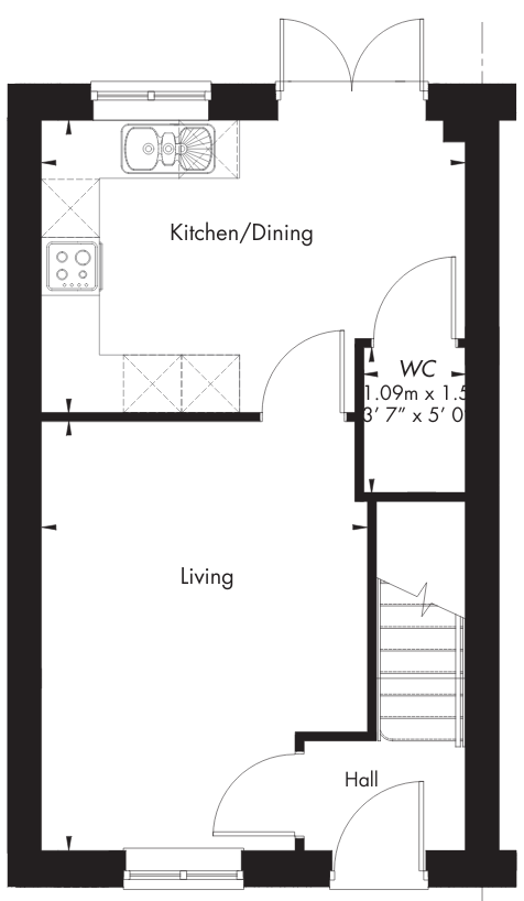 Ground Floor floorplan
