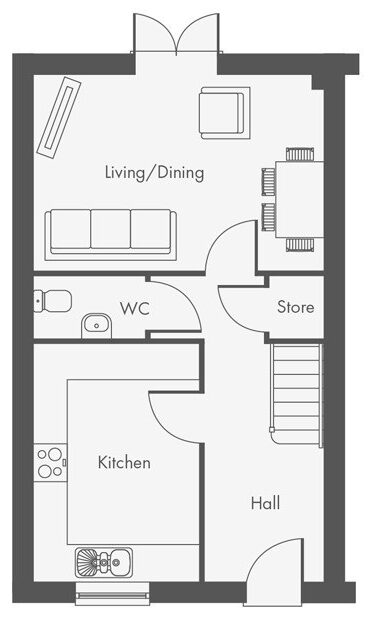 Ground Floor floorplan