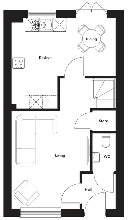 Ground Floor floorplan