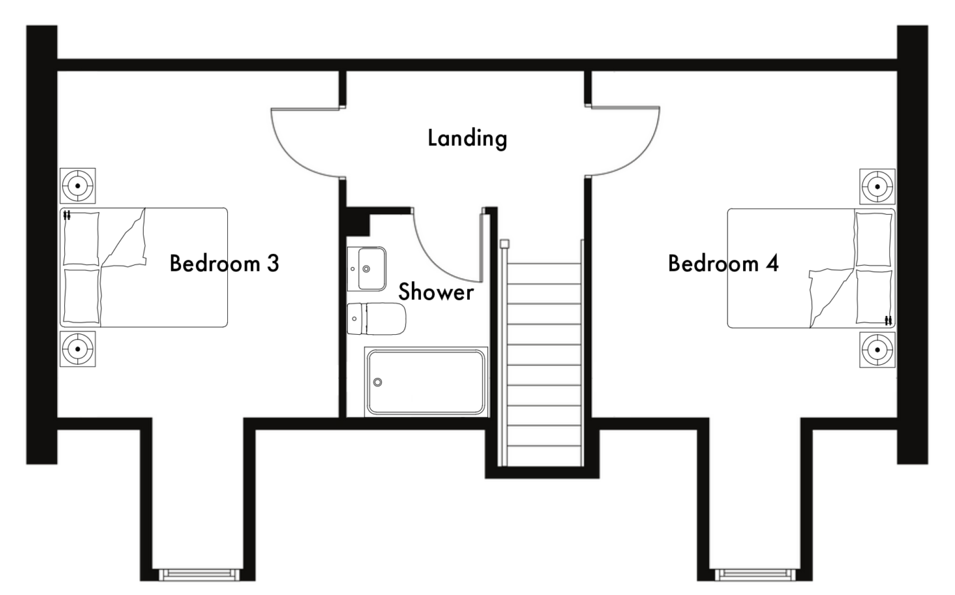 Second Floor floorplan