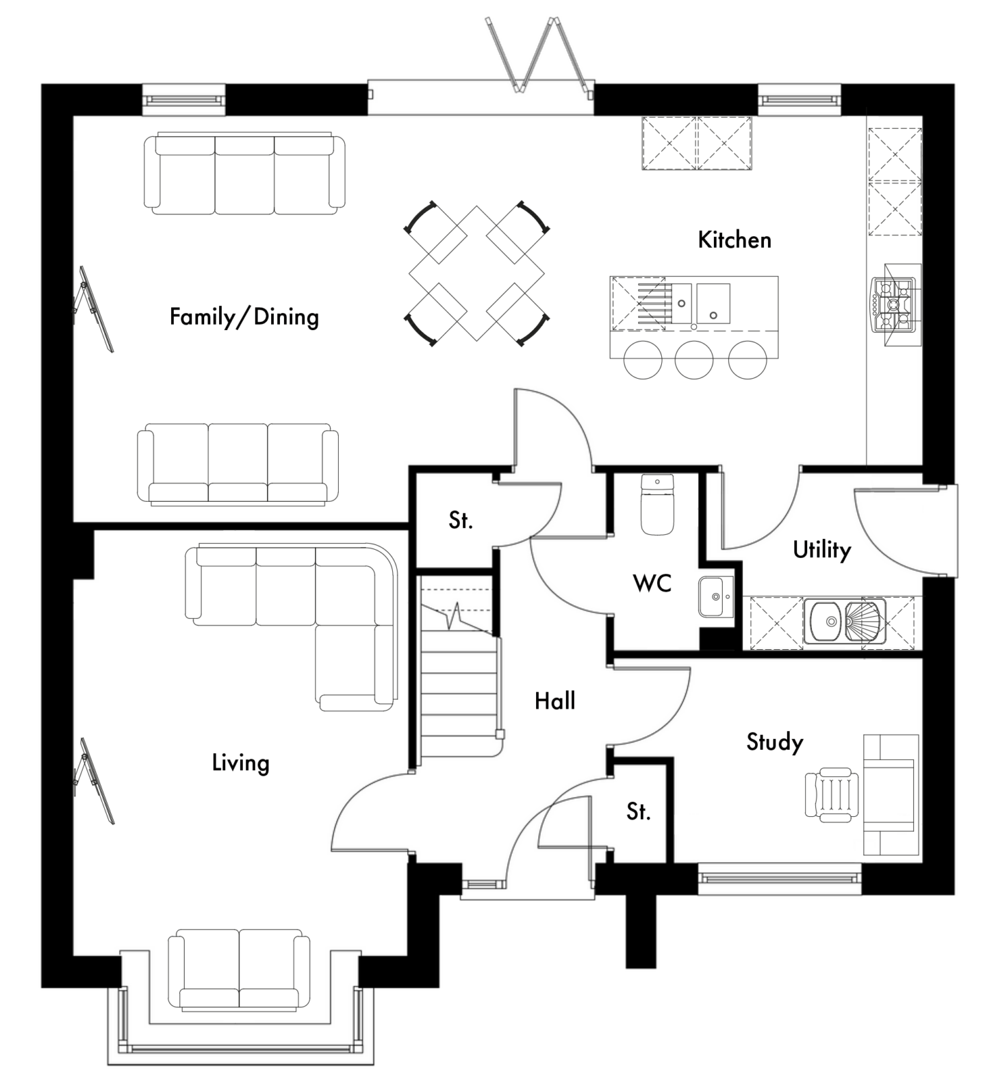 Ground Floor floorplan