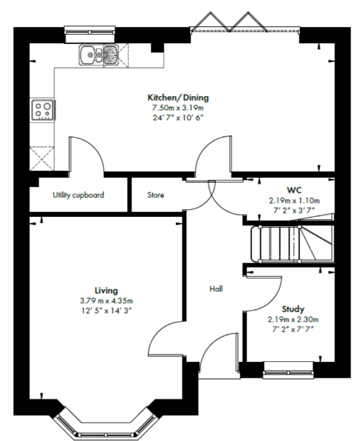 Ground Floor floorplan