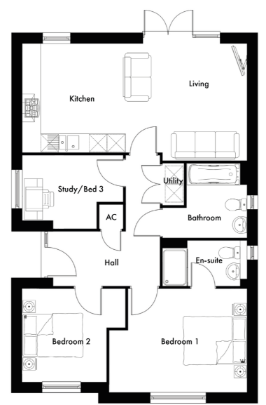 Ground Floor floorplan