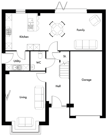 Ground Floor floorplan