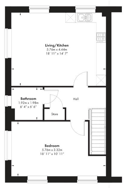 Ground Floor floorplan