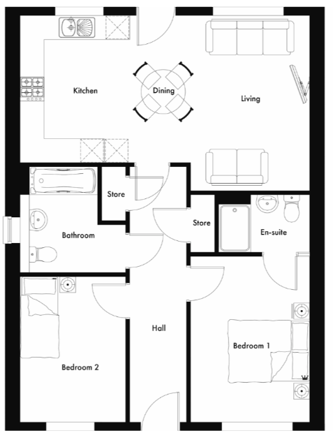 Ground Floor floorplan