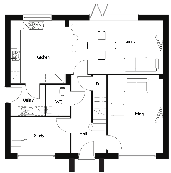 Ground Floor floorplan