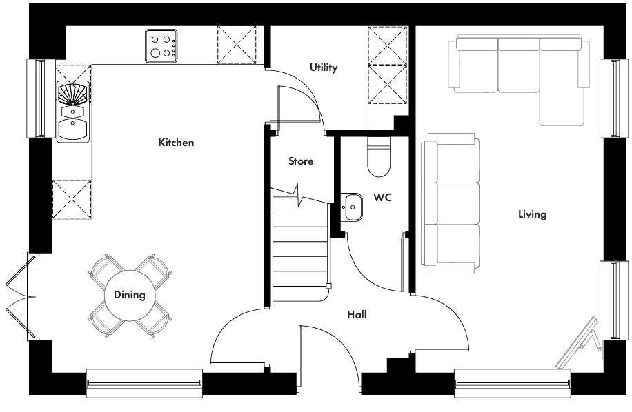 Ground Floor floorplan