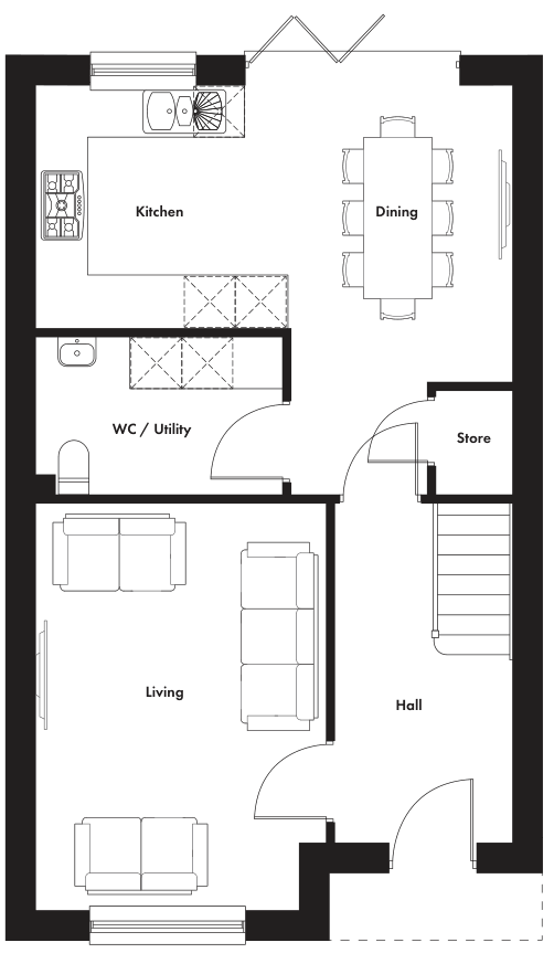 Ground Floor floorplan