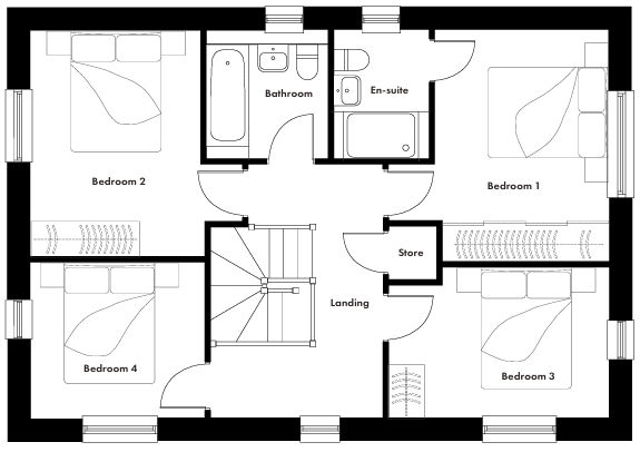 First Floor floorplan